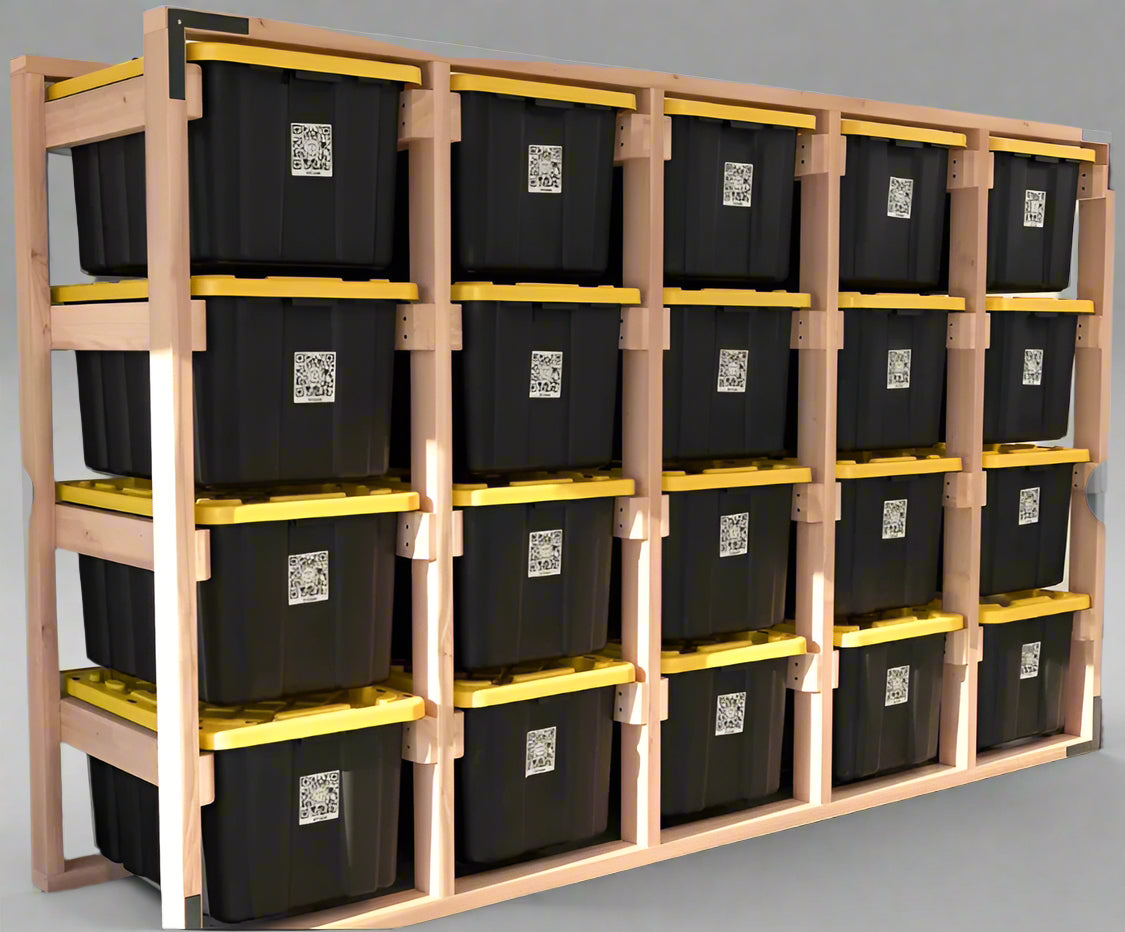 20 Box Tote Storage System